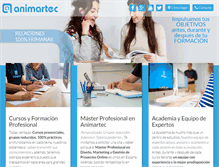 Tablet Screenshot of animartec.com